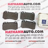 Má phanh (bố thắng) sau xe Mercedes CLS Class - 0034206220